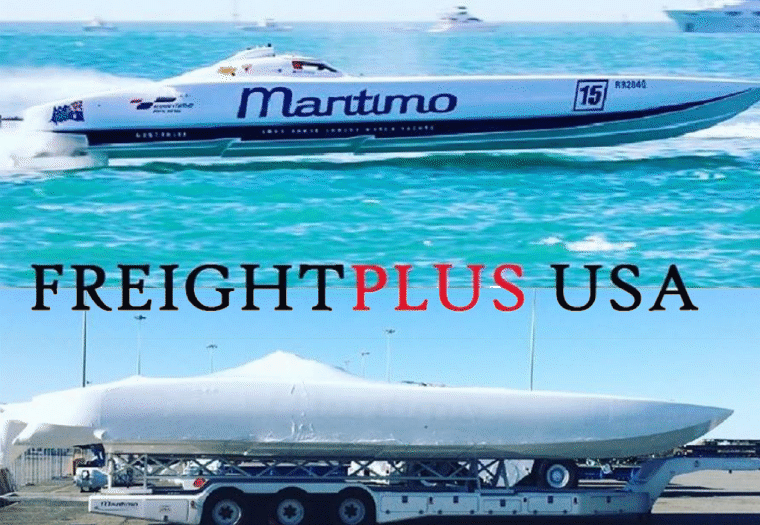 Maritimo 15 super boat Maritimo 15 super boat racing on water and wrapped on trailer