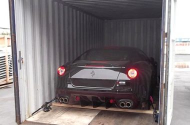 Container Shipping a Car