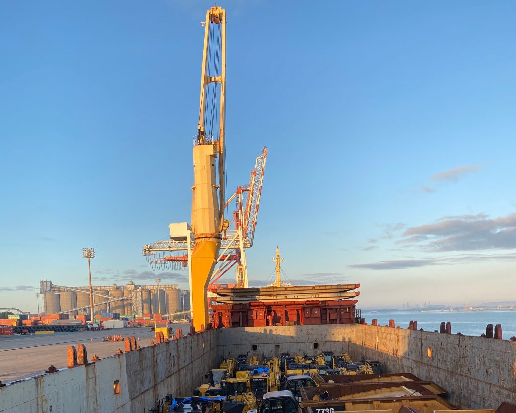 Port cranes